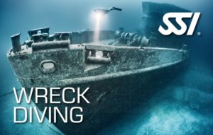 SSI Wreck diving wrak duiken specialty brevet