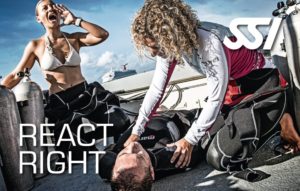 SSI React Right Reanimatie O2 AED CPR specialty brevet beademen EHBO reanimatie